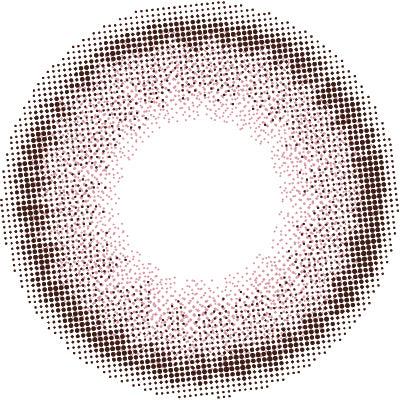 カラーコンタクトレンズ、FLANMY シェルチュールロゼ | 1dayのレンズ画像