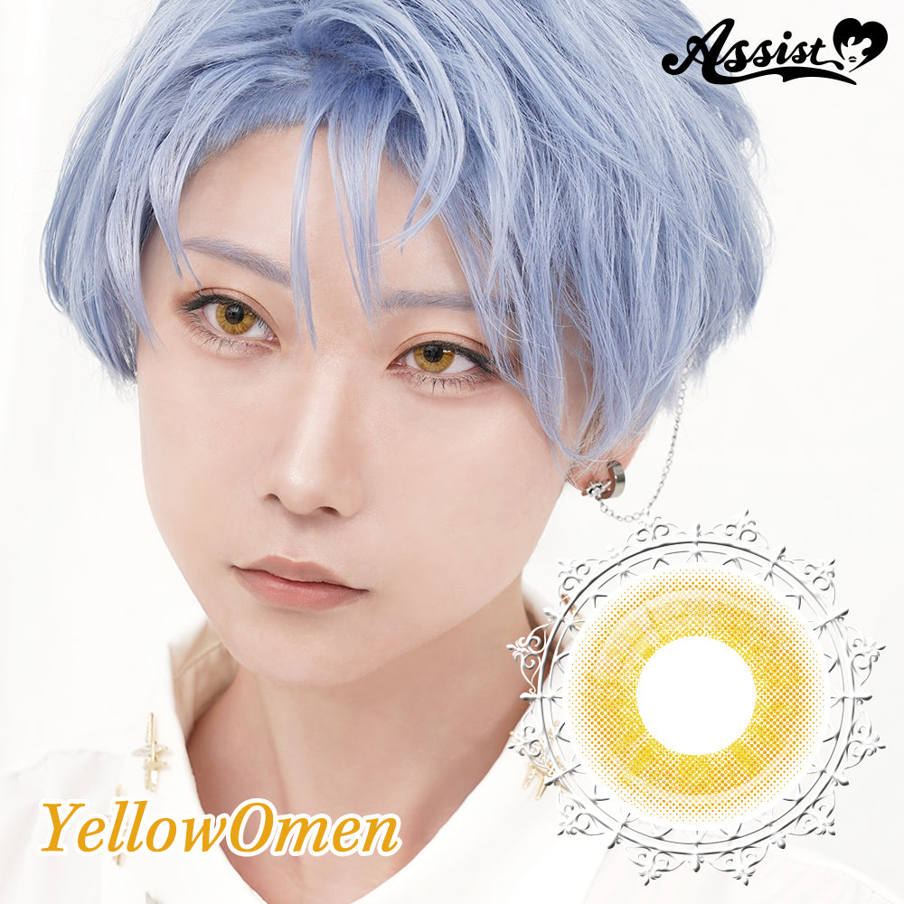 イエローオーメン [Rolace] | 1dayカラコン - DIA 14.0mm | Push!Color