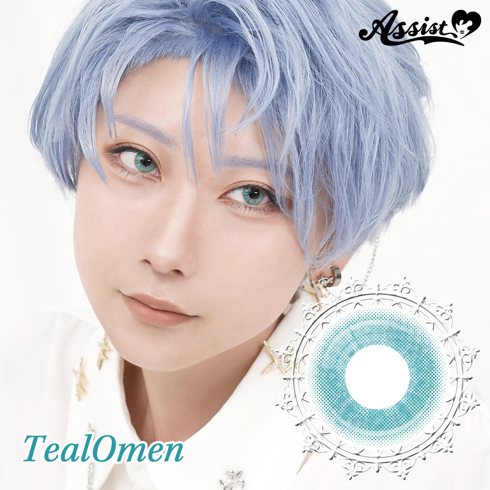 ティールオーメン [Rolace] | 1dayカラコン - DIA 14.0mm | Push!Color