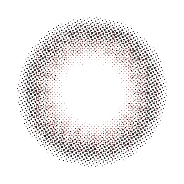 カラーコンタクトレンズ、mimco ピュレグレージュ | 1dayのレンズ画像