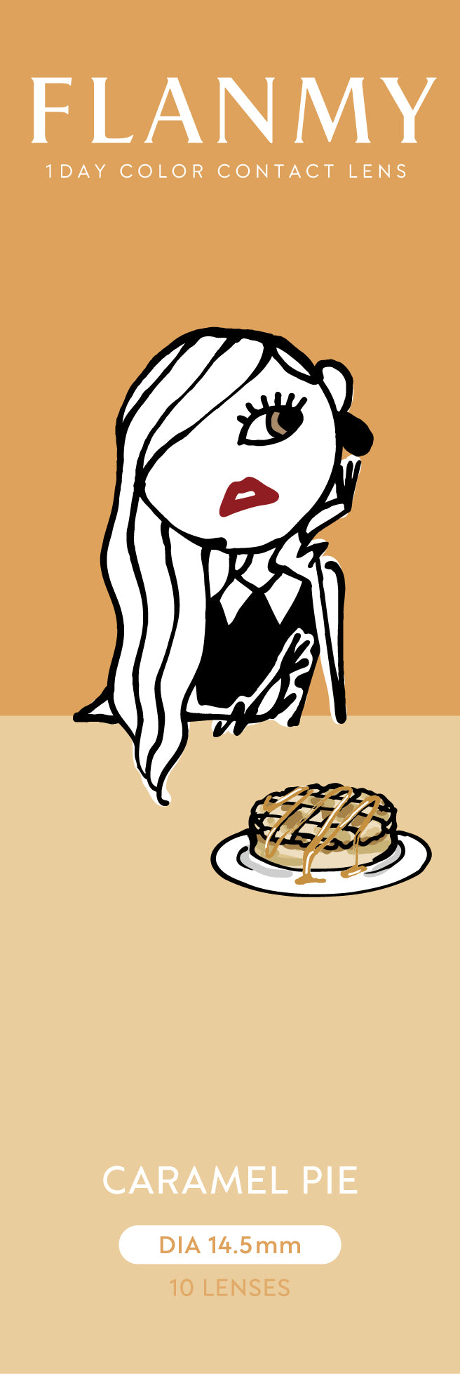 Tarte au caramel. 1 jour