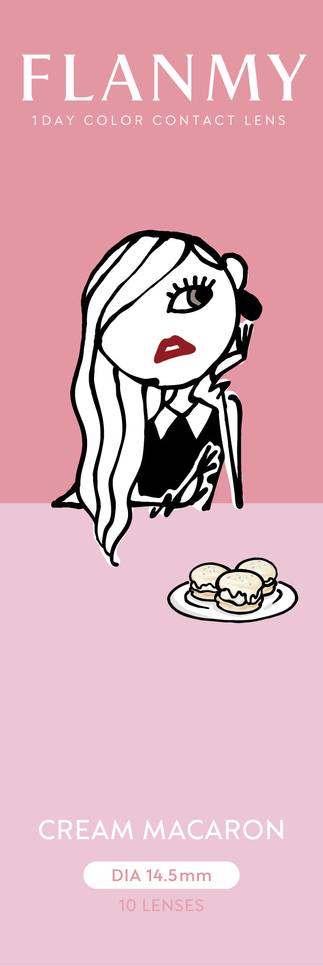 Macarons à la crème. 1 jour