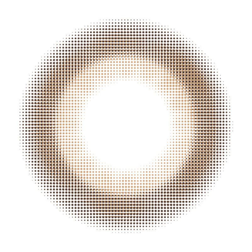 カラーコンタクトレンズ、MOTECON ふわきゅんドーナツ | 1dayのレンズ画像