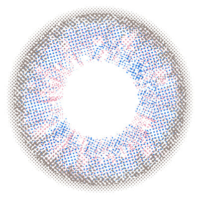 カラーコンタクトレンズ、AND MEE オーロラ | 1monthのレンズ画像