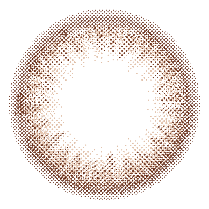 カラーコンタクトレンズ、LuMia クォーツブラウン UV | 2weekのレンズ画像