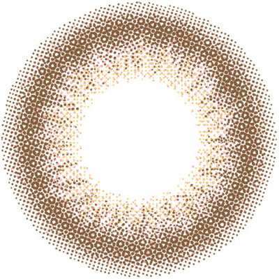 カラーコンタクトレンズ、FLANMY サクラロール | 1dayのレンズ画像