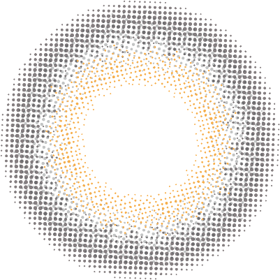 カラーコンタクトレンズ、CRUUM アズール | 1dayのレンズ画像