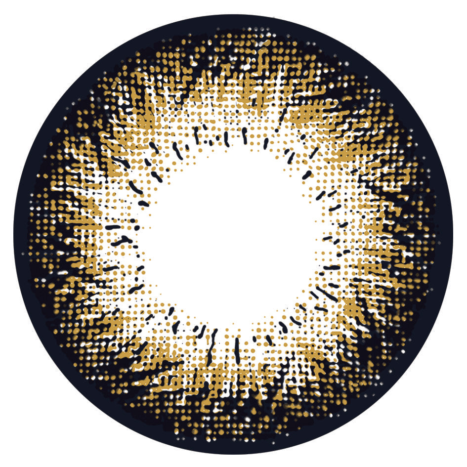 カラーコンタクトレンズ、Marble キャラメルラテ | 1dayのレンズ画像