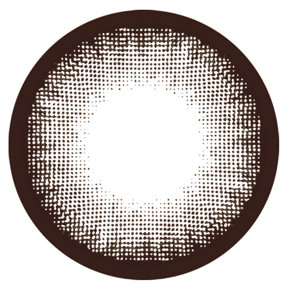 カラーコンタクトレンズ、Marble ミルクショコラ | 1dayのレンズ画像