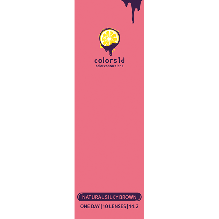 カラーコンタクトレンズ、colors ナチュラルシルキーブラウン | 1dayの追加の参考画像5枚目