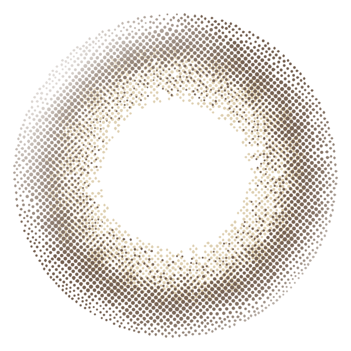 カラーコンタクトレンズ、EverColor アンニュイルック | 1dayのレンズ画像