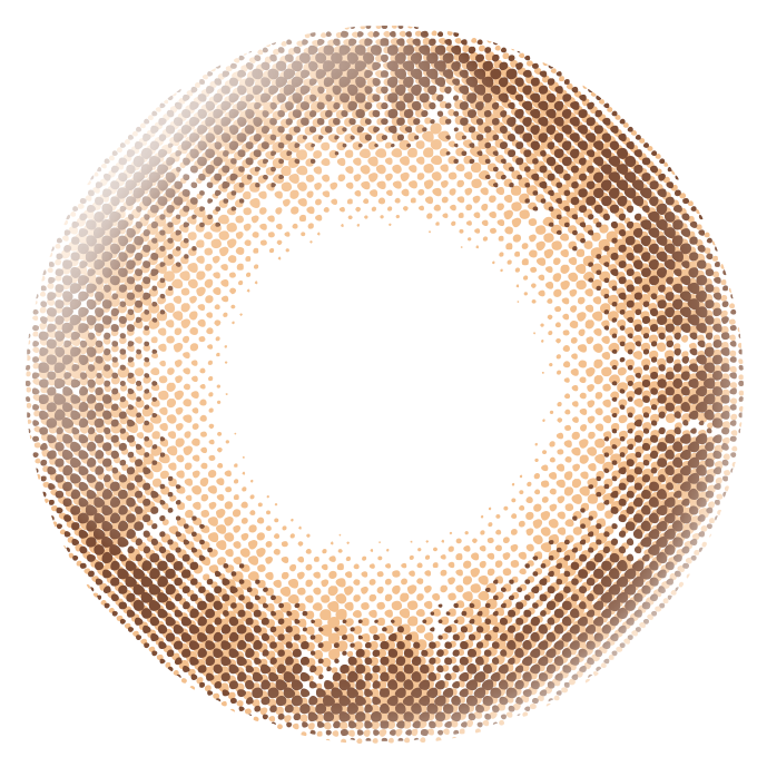 カラーコンタクトレンズ、EverColor イノセントグラム | 1dayのレンズ画像