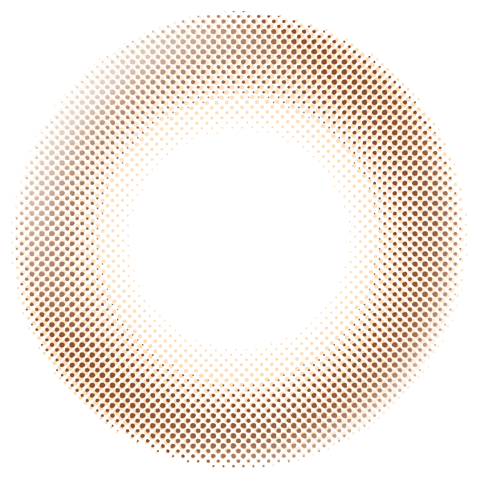 カラーコンタクトレンズ、EverColor シルエットデュオ | 1dayのレンズ画像