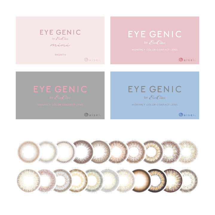 カラーコンタクトレンズ、EYEGENIC ディアベイビー | 1monthの追加の参考画像4枚目