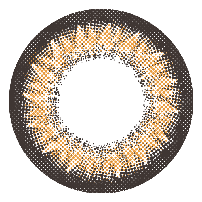 カラーコンタクトレンズ、EYEGENIC モダングランジ | 1monthのレンズ画像