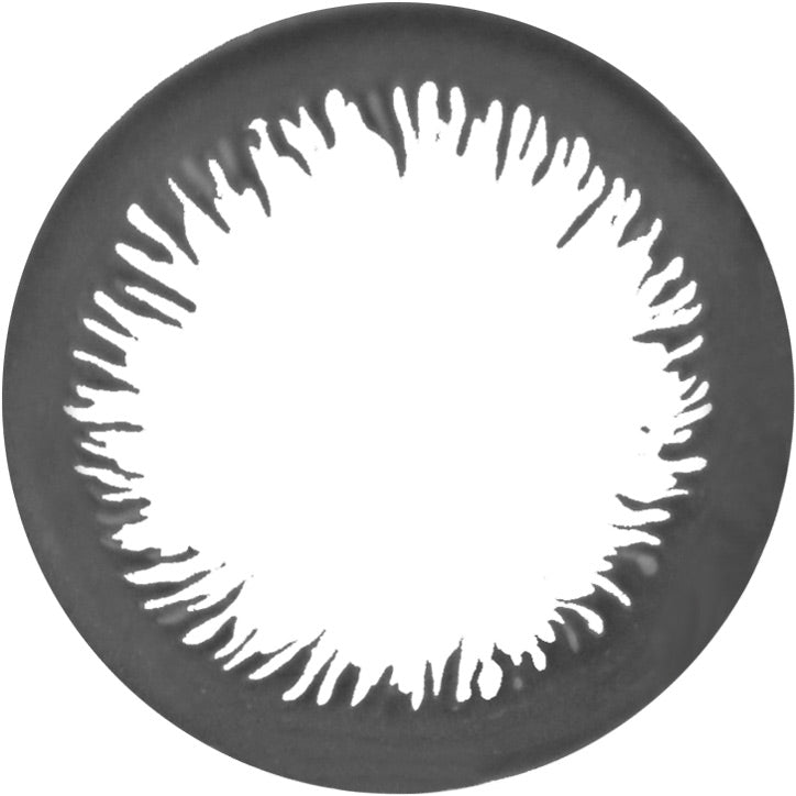 カラーコンタクトレンズ、ANGEL EYES アクセントブラック | CYL(-0.75)/AXIS(180°) | 1dayのレンズ画像