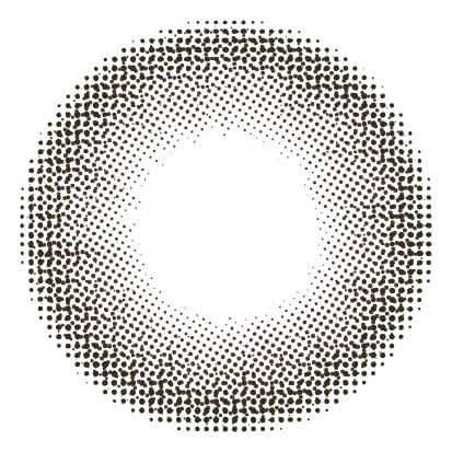 カラーコンタクトレンズ、MOTECON うるうるモカ | 1monthのレンズ画像