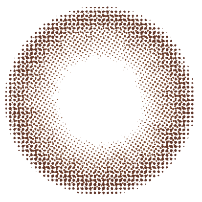 カラーコンタクトレンズ、MOTECON うるうるドール | 1monthのレンズ画像