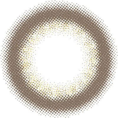 カラーコンタクトレンズ、FLANMY シェルフラワームーン | 1day 10枚入のレンズ画像