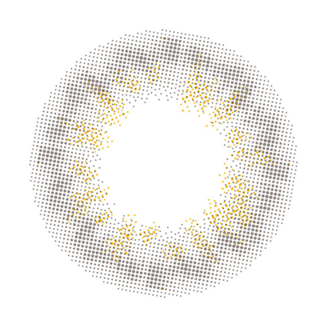 カラーコンタクトレンズ、HARNE シャーベット | 1dayのレンズ画像