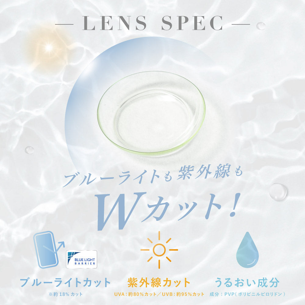 Clear Lenses Blue Light Cut Type | 1 Day