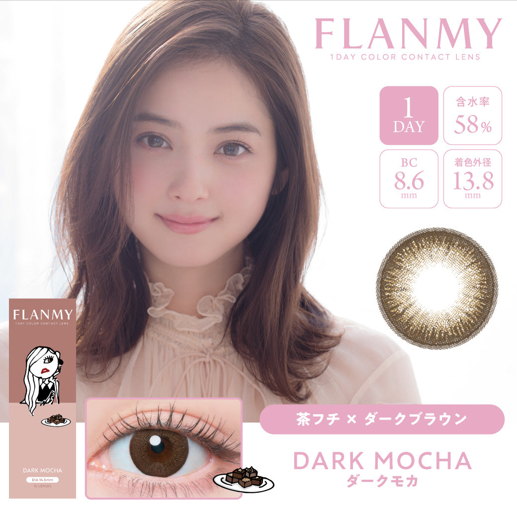 Dark Moka | 1day 10 lenses