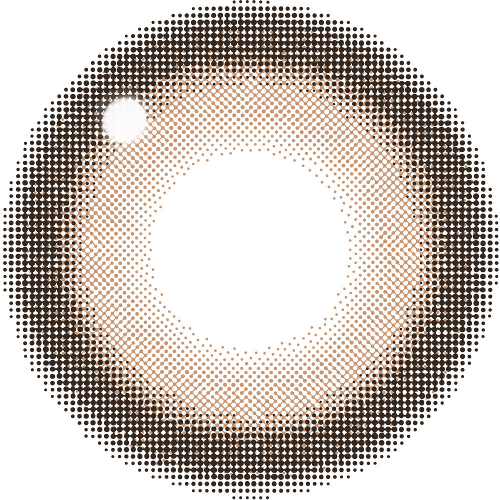 バニラブラウン 乱視用レンズ (AXIS 180°/CYL -1.75D&-2.25D) [secret candymagic] | 1day
