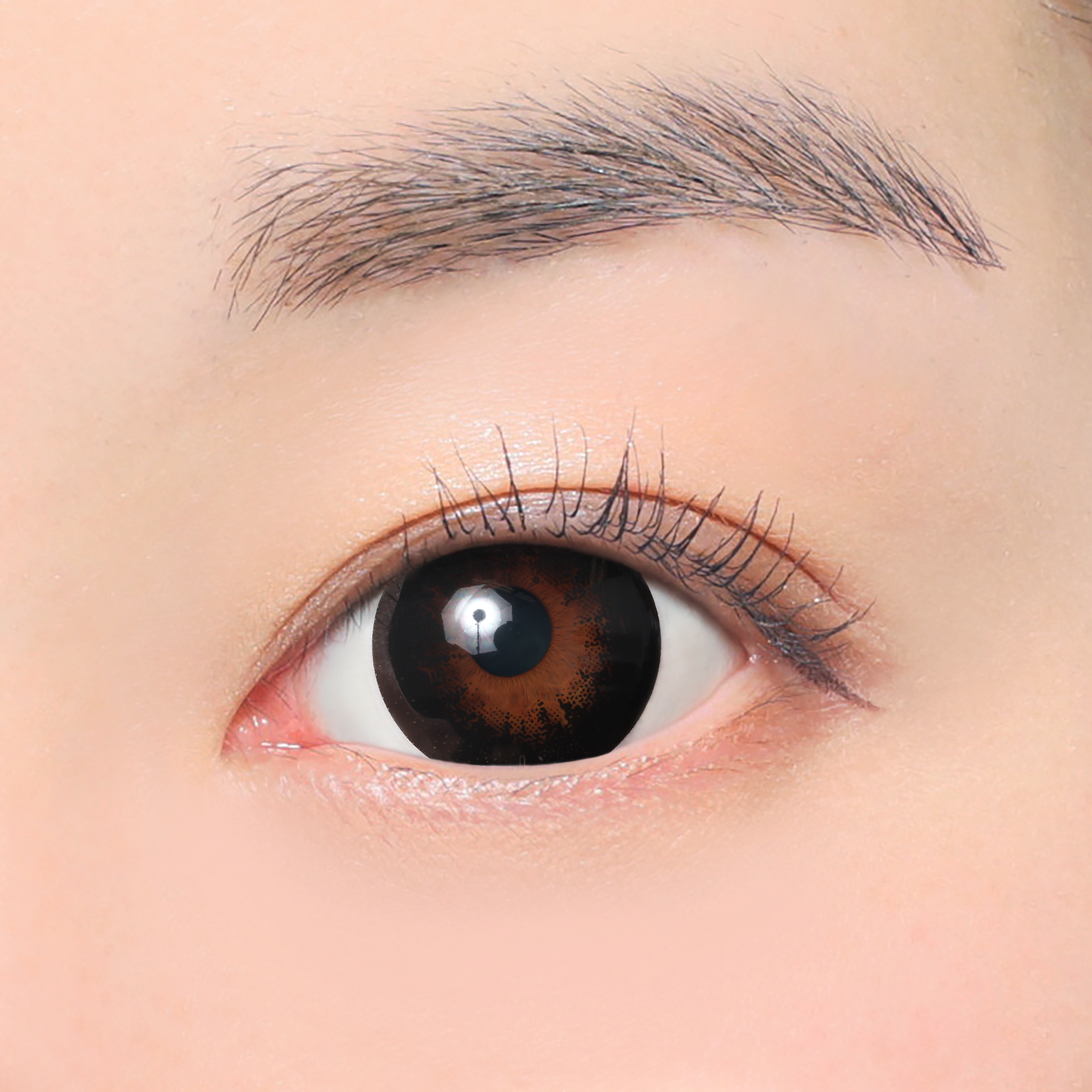 No.5 noir Lentilles toriques (AXIS 180°/CYL -0.75D&-1.25D) [secret candymagic] | 1 mois