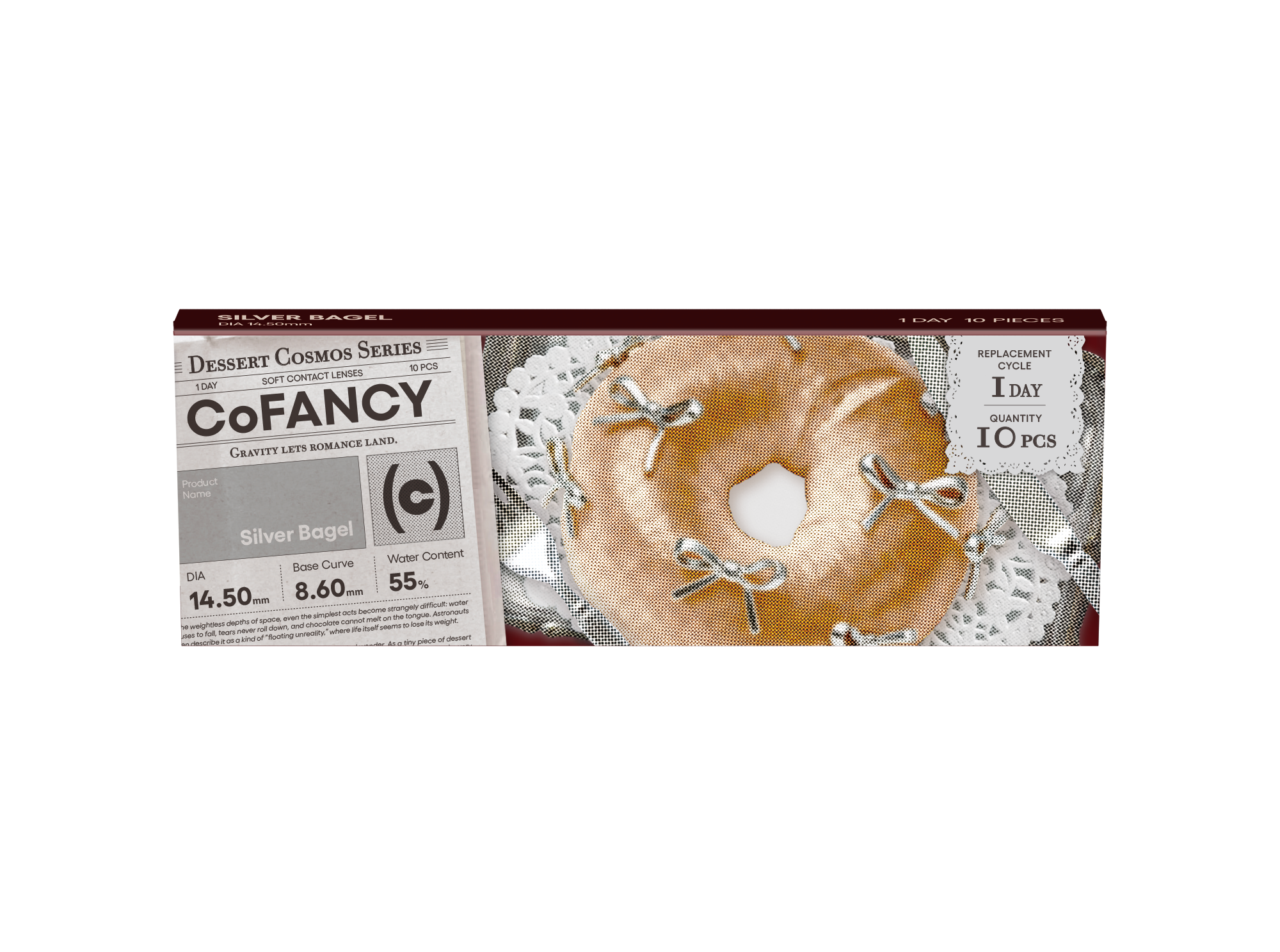 Bagel Perak [CoFANCY] | 1 hari