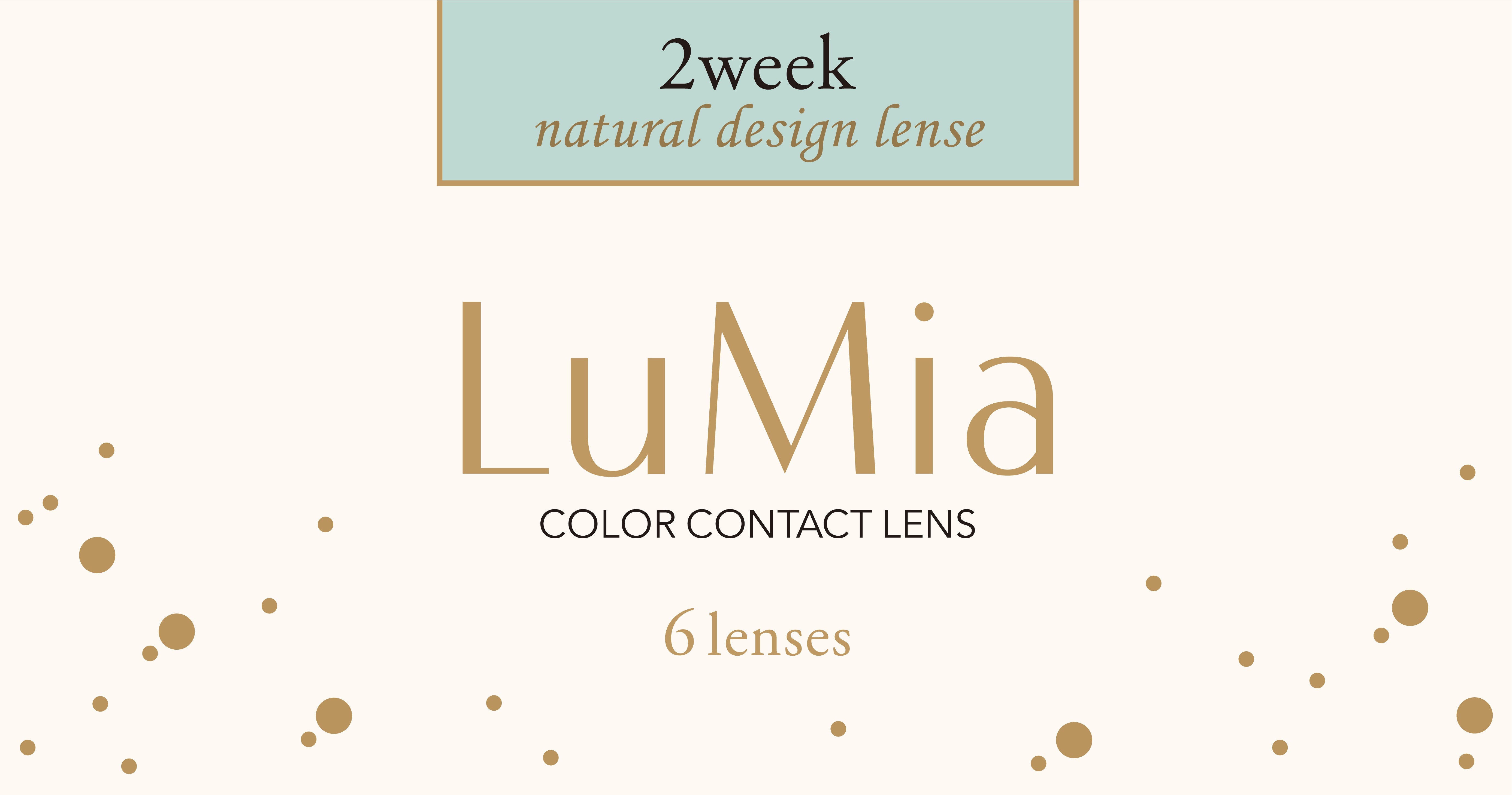 カラーコンタクトレンズ、LuMia スウィートブラウン UV | 2weekの追加の参考画像4枚目