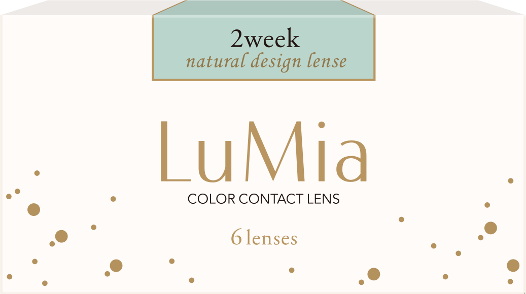 カラーコンタクトレンズ、LuMia レディカーキ UV | 2weekの追加の参考画像5枚目