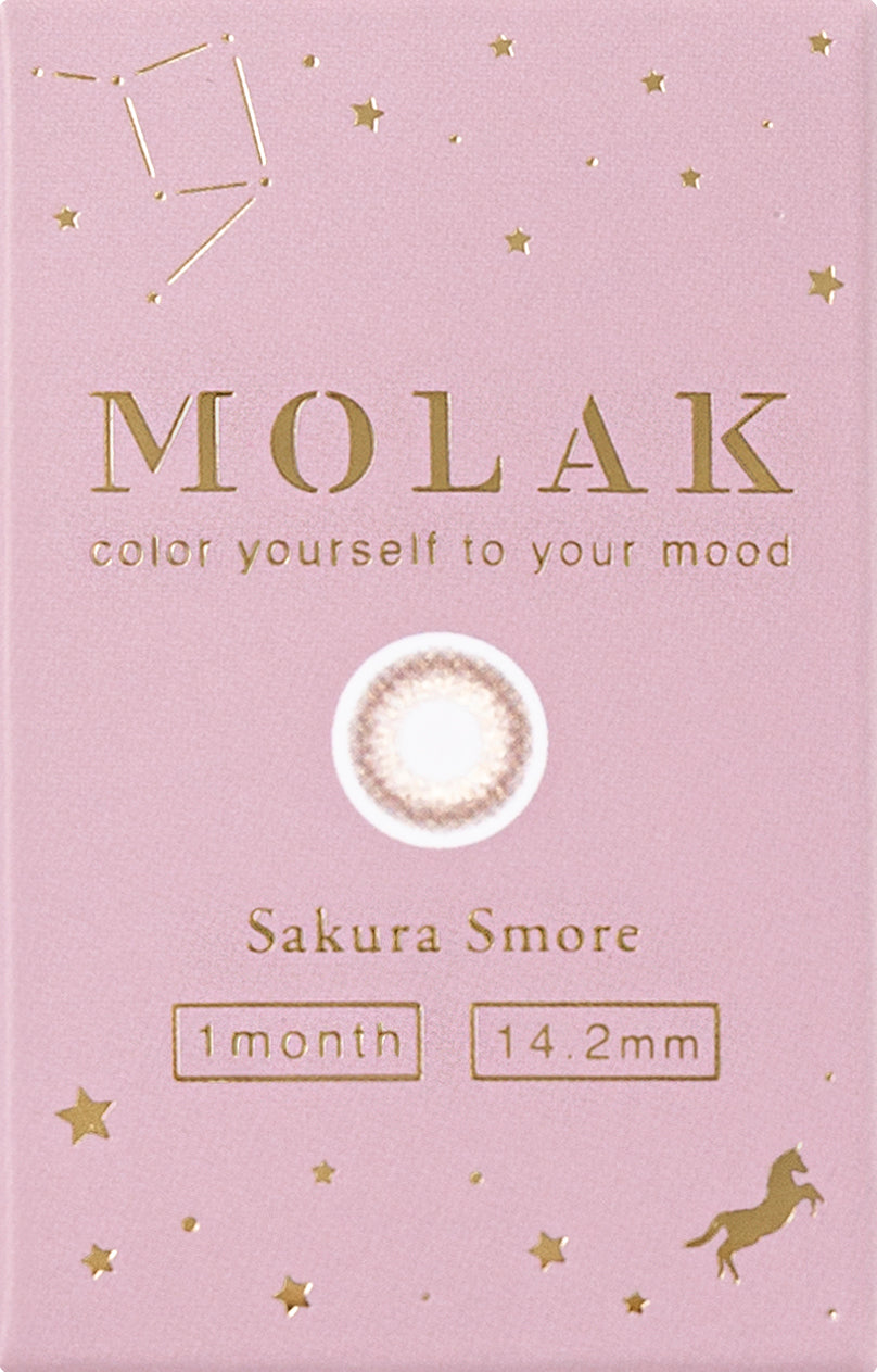 カラーコンタクトレンズ、MOLAK サクラスモア | 1monthの追加の参考画像4枚目